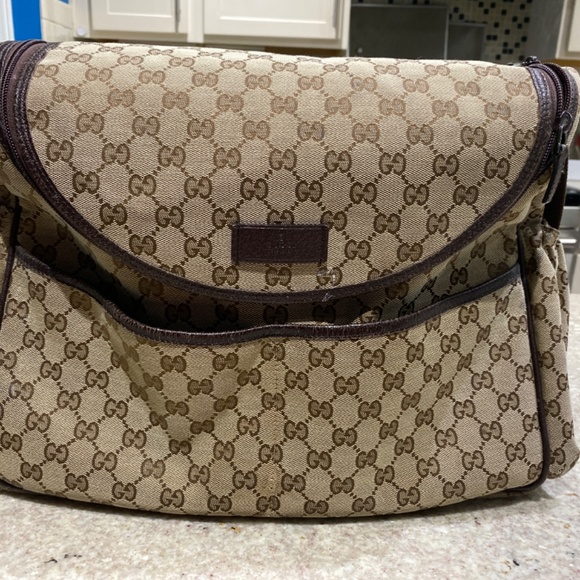 Gucci diaper bag